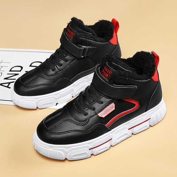 Barnskor High-Top Mode Sneakers Sport Löparskor A810 Black 32