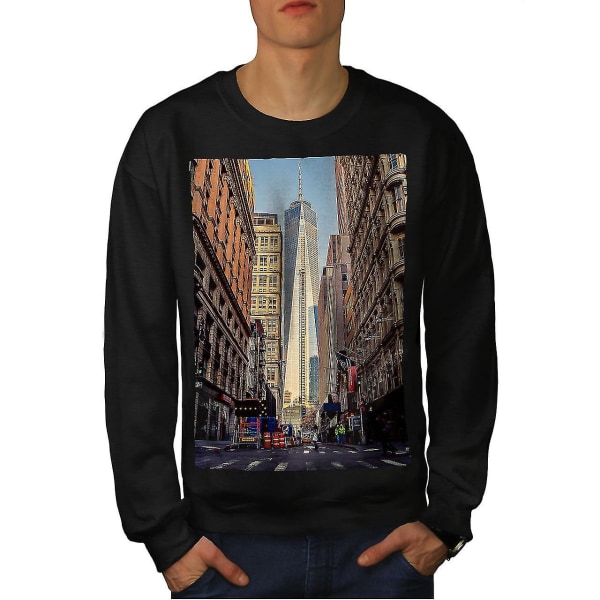 Urban Metropolis Ny Men Blacksweatshirt XXL