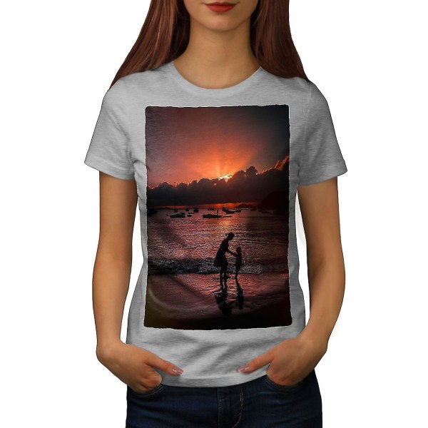 Båt Sea Ocean Nature T-shirt för kvinnor M