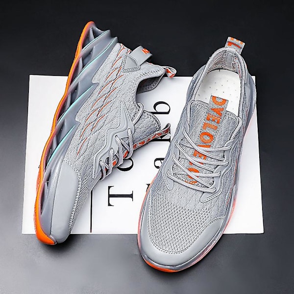 Herrsneakers Andas löparskor Mode Dam Sportskor 2Kf188 Gray 40