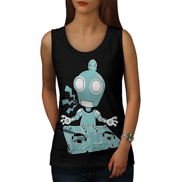 Dj Robot Turntable Cd Dam Blacktank Top M