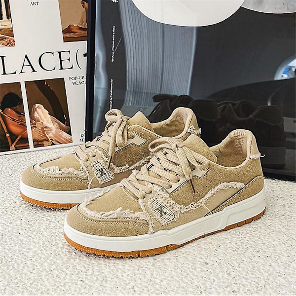 Herr Sneakers Andas Herr Skateboard Skor Löparskor 2Iv09 Beige 42