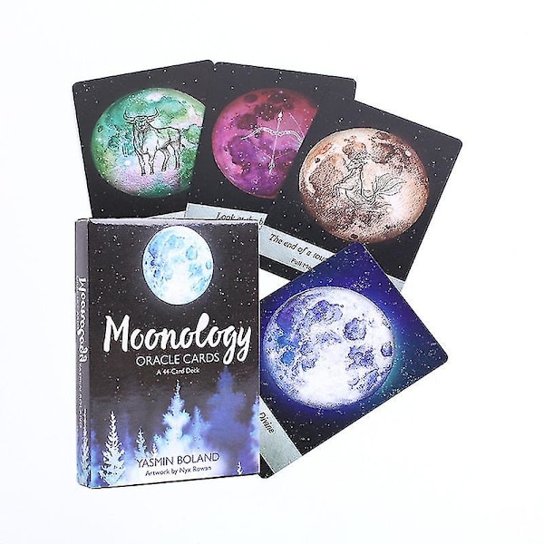 Power Thought Cards Tarot Deck Brädspel Underhållning Kreativt spådomsspelkort med fullständig engelsk pdf-guidebok för vuxna44st Ts08