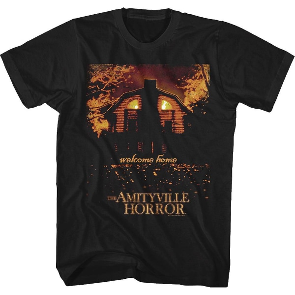 Välkommen hem Amityville skräck T-shirt XXXL