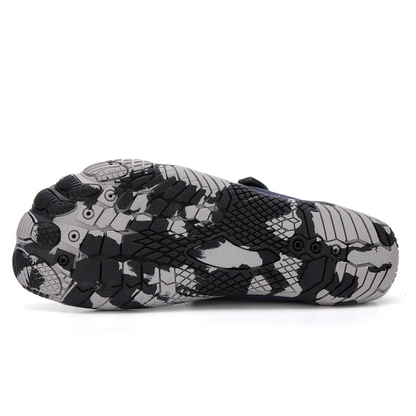 Vattenskor för män Snabbtorkande Sport Aqua Skor 3Ca026 Gray 45
