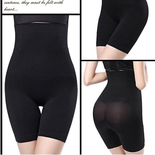 Kvinnor Hög midja Body Shaper Trosor Mage Magkontroll Body Slimming Shaping Shorts Waist trainer Body Shapers Butt Lifter,beige 3XLFor 80 to 100kg