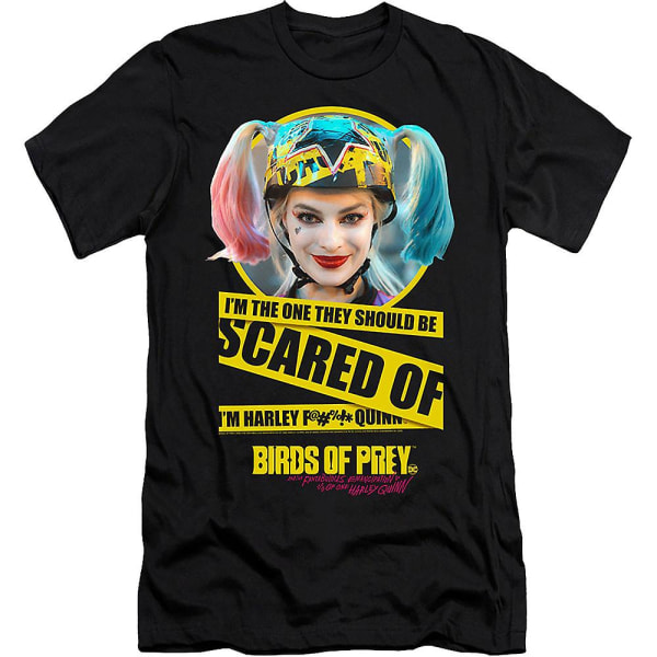 De borde vara rädda för Harley Quinn Birds Of Prey T-shirt S