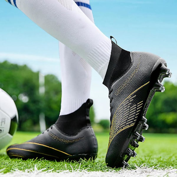 Fotbollsskor dam Spikes Fotbollsskor för ungdomar Stövlar Atletisk Sneaker 3Cm8037 41