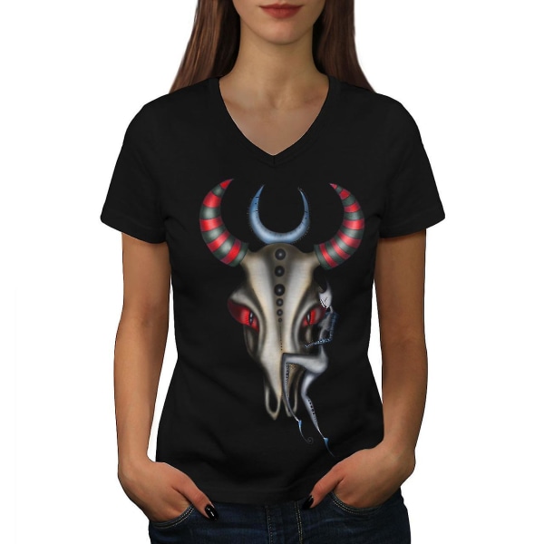 Skull Cool Mystic Women T-shirt L