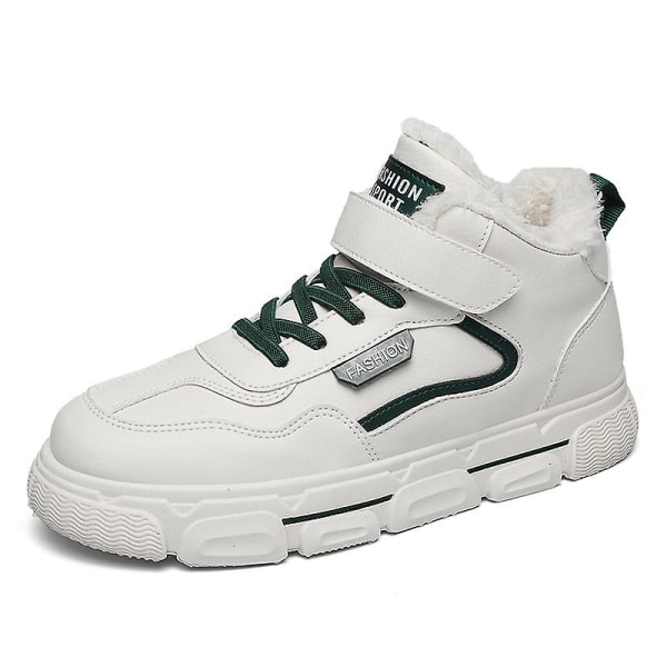 Barnskor High-Top Mode Sneakers Sport Löparskor A810 White 33