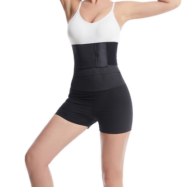 Dam Bastubyxor Body Shaper Waist trainer Bandage Wrap Bält Midjestöd Bälte Magkontroll Bantning Midjeformare Korsett,blå L