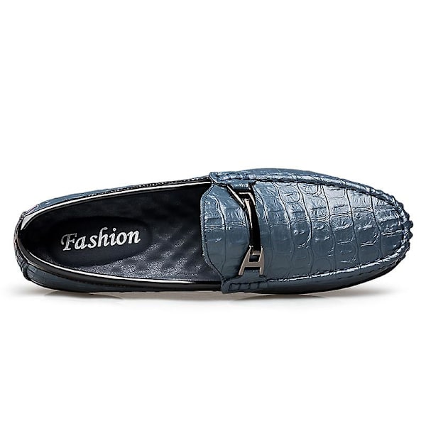 Herr Casual Skor Kohud Modeskor Fr8176 Blue 41