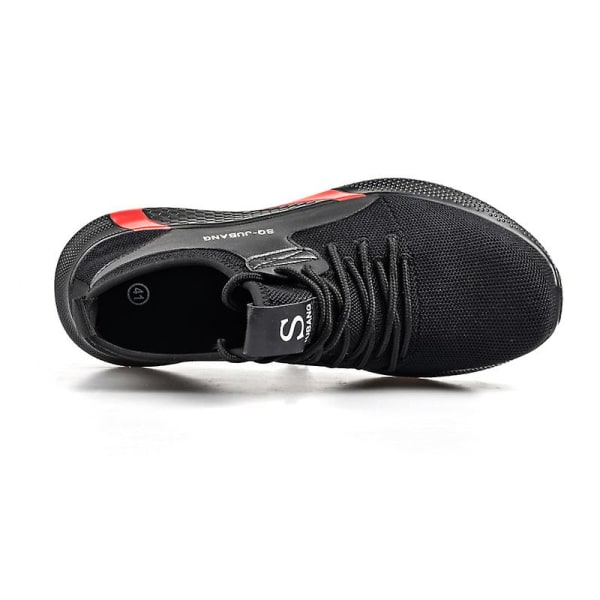 Sneakers för män Andas lätta ståltå säkerhetsarbetsskor 2D666 45