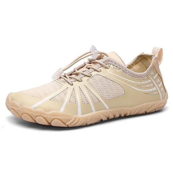 Vattenskor för män Quick-Dry Aqua Yoga Skor Barefoot Beach Sport Skor Yj6261 Beige 38