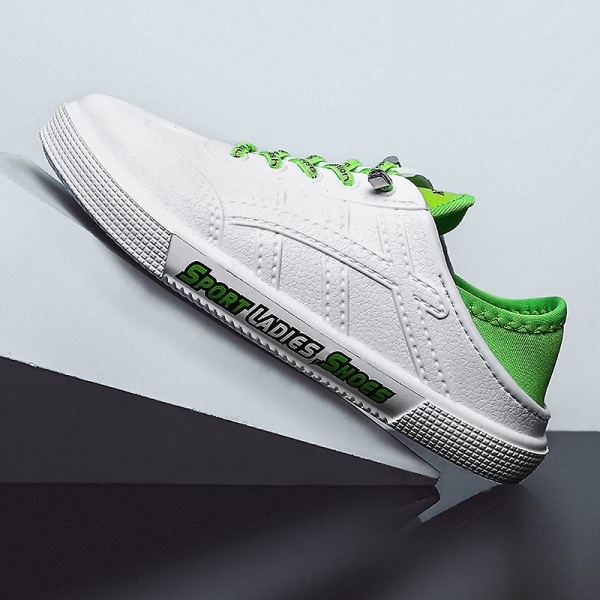 Dam Sneakers Andas Dam Skateboard Skor Löparskor Yj2533W WhiteGreen 37