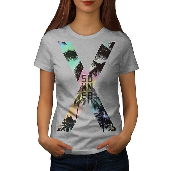 Tropisk sommarvärme T-shirt för kvinnor 3XL