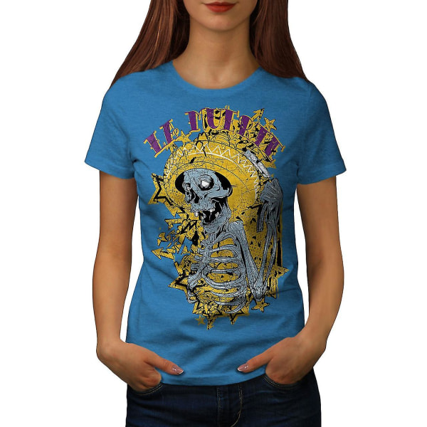 La Muerte Day Dead Women Royal Bluet-shirt 3XL