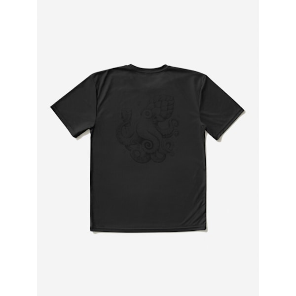 Hoptopus - Aktiv T-shirt för öldrickande bläckfisk Black XL_Back