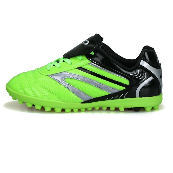 Fotbollsskor för män Spikes Fotbollsskor för ungdomar Stövlar Athletic Sneaker 3C26008 Green 35