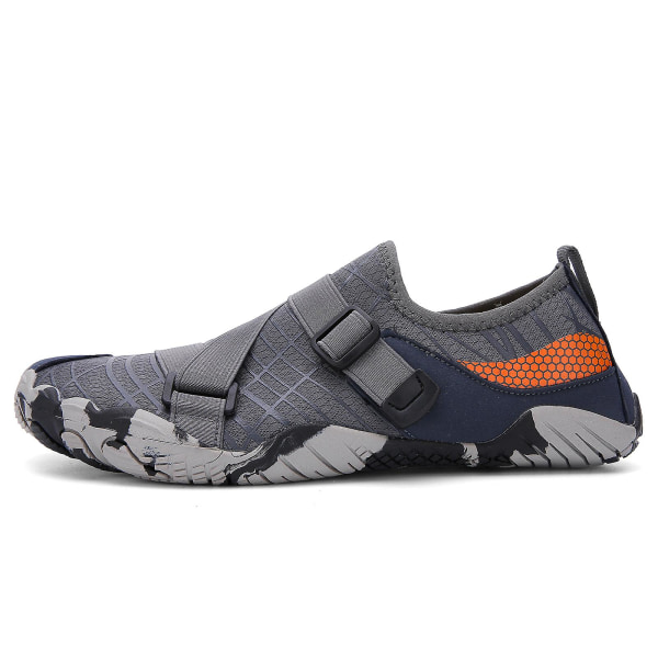 Vattenskor för män Snabbtorkande Sport Aqua Skor 3Ca026 Gray 47