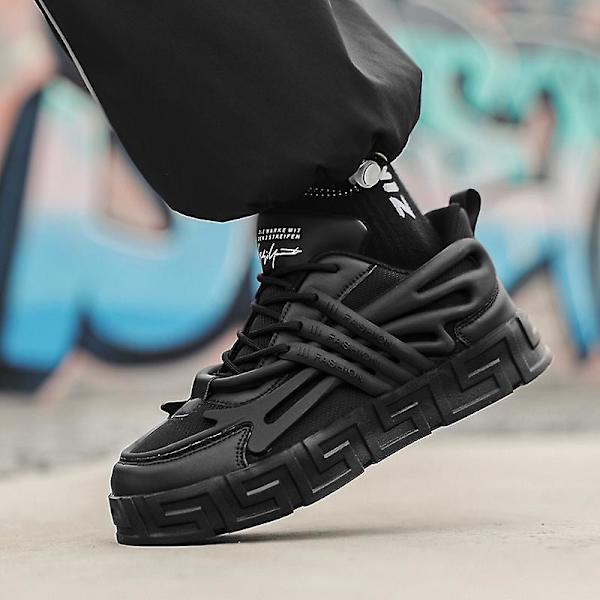 Herrsneakers Andas löparskor Mode Sportskor 3B0335 Black 41