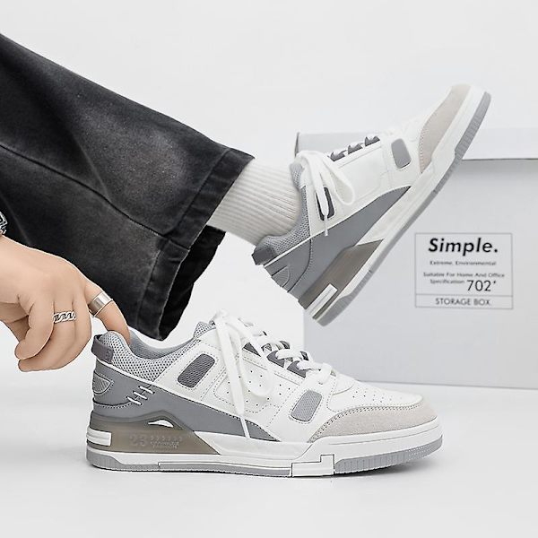 Herrsneakers Andas skateboardskor för dam Löparskor Ln8803 Gray 44
