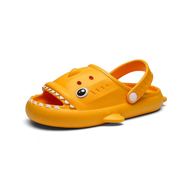 Pojkar Flickor Strandtofflor Hajsandaler Utomhus Halkfria inomhusskor 3Bsy001 Yellow 26-27