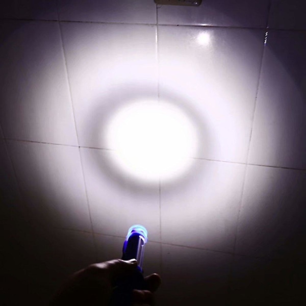 Led multifunktionellt ljus Mini arbetslampa Bärbar utomhus vattentät penna Clamp Magnet Ficklampa Wit