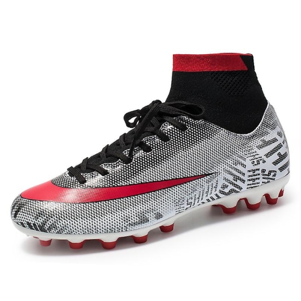 Fotbollsskor dam Spikes Fotbollsskor för ungdomar Stövlar Atletisk Sneaker 3C32736G Gray 42