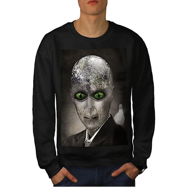 Att vara Mars Mystic Men Blacksweatshirt M