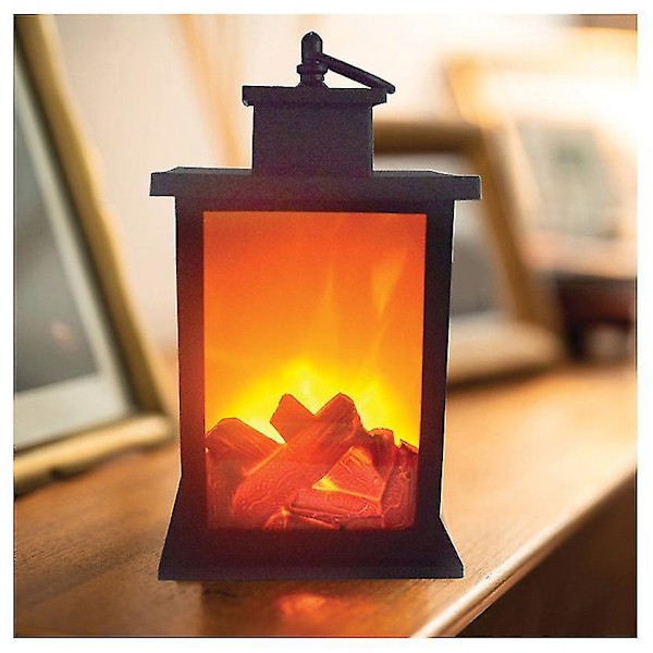 Flimrande flamma Lantern Utomhus hängande lyktor Belysning Heavy Duty