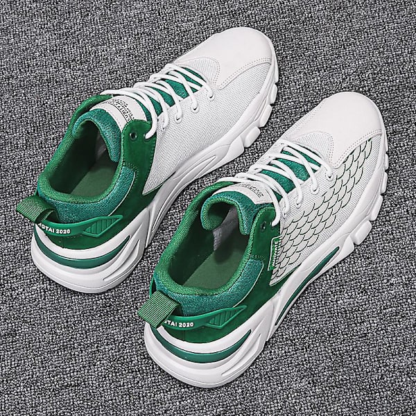 Herr Sport löparskor Andas Mode Sneakers Frn8118 Green 41