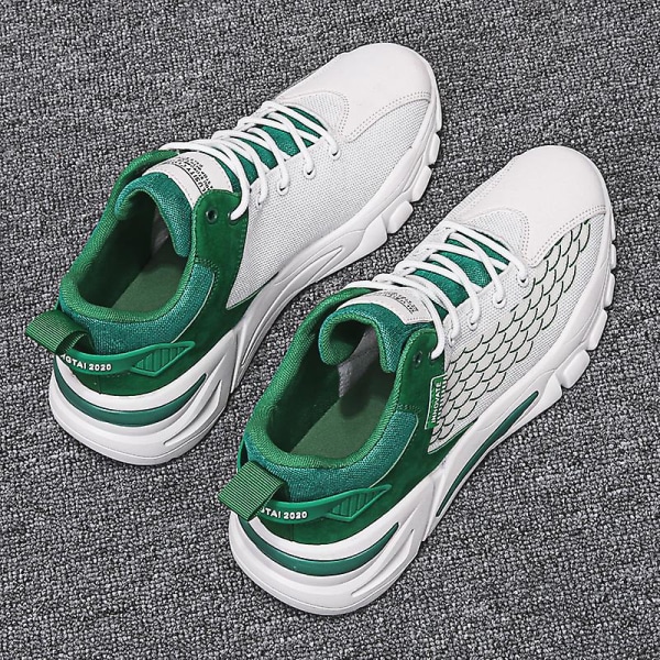 Herr Sport löparskor Andas Mode Sneakers Frn8118 Green 42