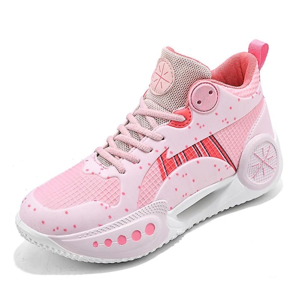 Basketskor för män Mode Halkfria sneakers Sportskor som andas 2J6960 Pink 39