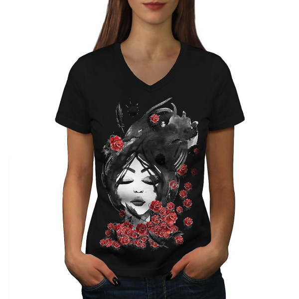 Orientalisk vackra kvinnor T-shirt 3XL
