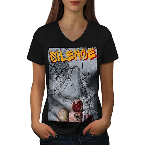 Silience Snygg T-shirt för kvinnor XL
