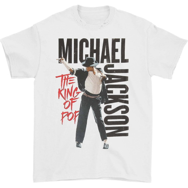 Michael Jackson Mj King Of Pop T-shirtkläder L