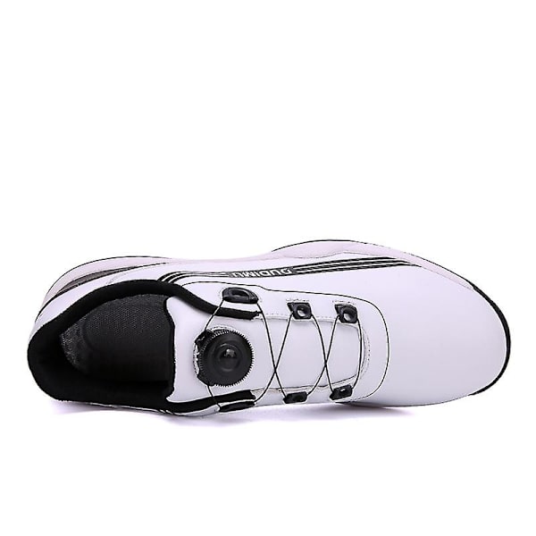Herr Sport Löparskor Golfskor Halkfria Sneakers Fr21818 White 41