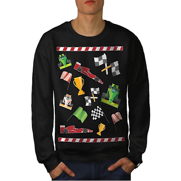 Formula Racing Men Blacksweatshirt L