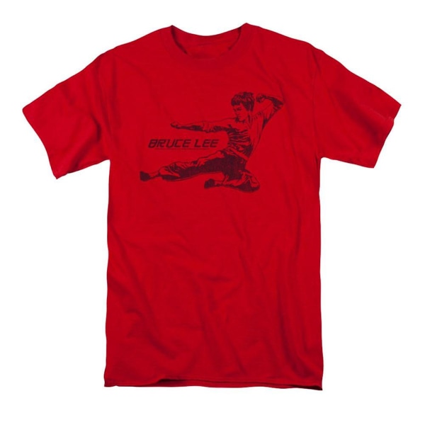 Bruce Lee Line Kick T-shirt XL