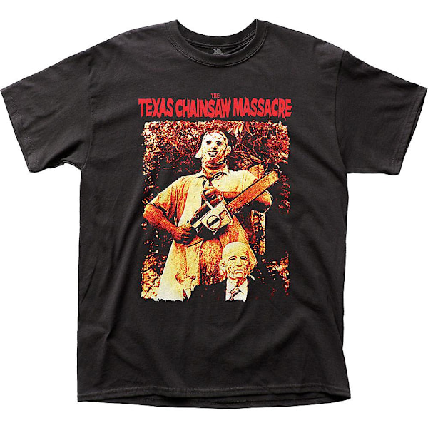 Leatherface och Grandpa Texas Chainsaw Massacre T-shirt XXXL