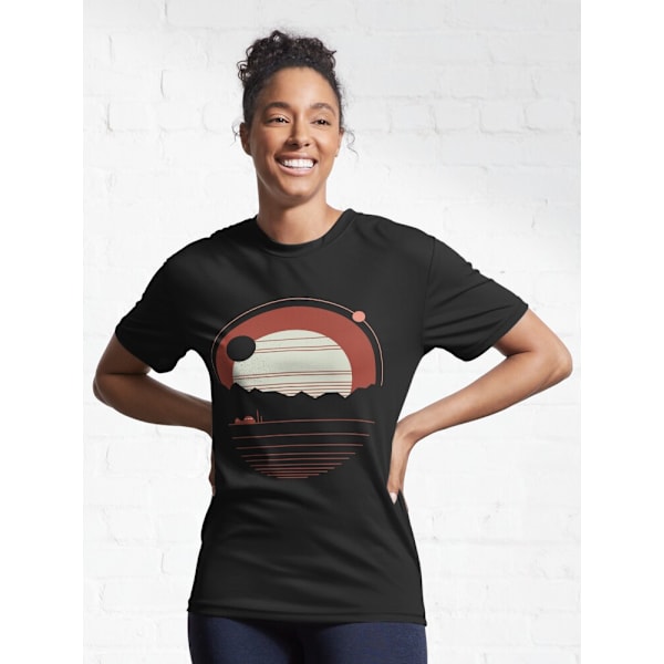 Solitude Active T-shirt Black XL_Front