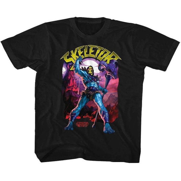 Masters Of The Universe Skeletor Youth T-shirt L