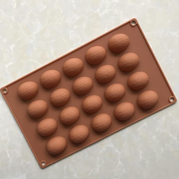 20-håls valnötsformad form