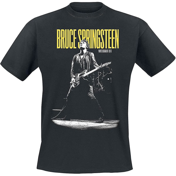 Bruce Springsteen T-shirt Winterland Ballroom Guitar Officiell Herr Svart Storlek Xxl M
