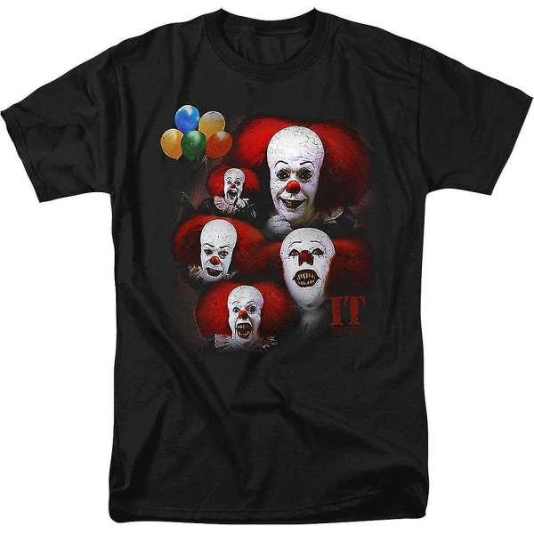 Pennywise Clown Collage It Shirt XXL