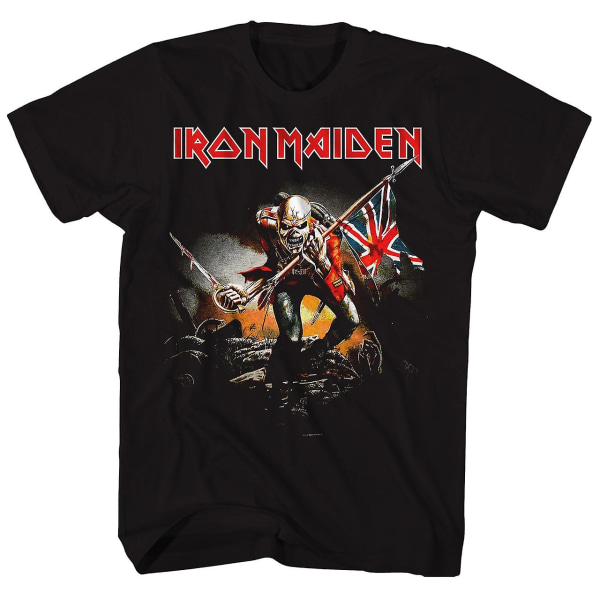 Iron Maiden T Shirt Trooper Union sjunker konsten Iron Maiden Shirt L