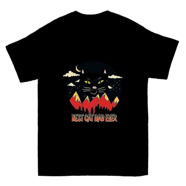Bästa kattpappa någonsin T-shirt M