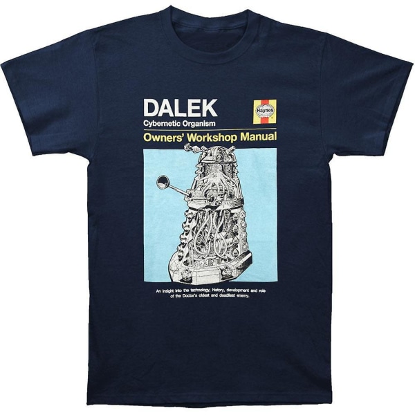 Doctor Who Haynes Manual Dalek T-shirt XXL