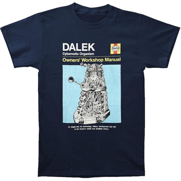 Doctor Who Haynes Manual Dalek T-shirt XXXL